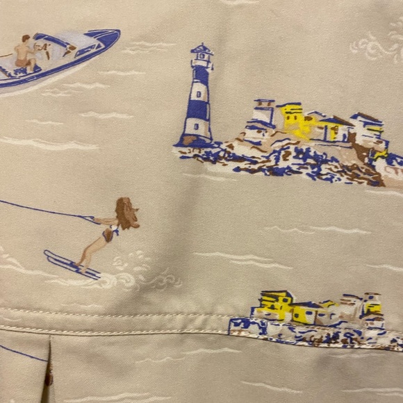 Lands Ens cap sleeve button blouse never worn only washed size 2X - Picture 5 of 6